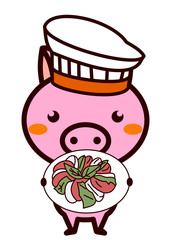 イタリア料理と動物シリーズ