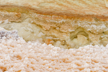  dead sea salt crystals.