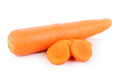 Carrot isolated on white background