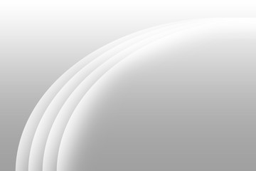abstract gradient gray background with gradient white curve
