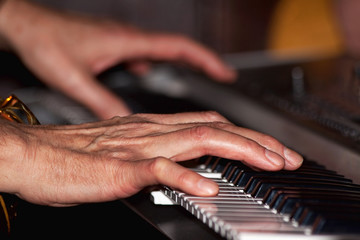 Playing the keyboard