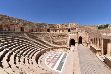 North Theater at the Roman city of Gerasa