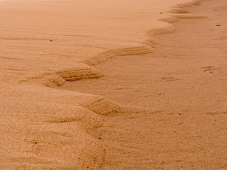 Fototapeta na wymiar close up view beach sand