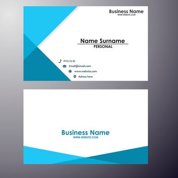 business card template design