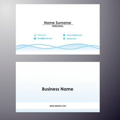 Fototapeta premium business card template designs