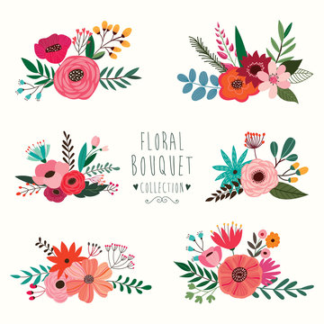 Floral bouquet collection