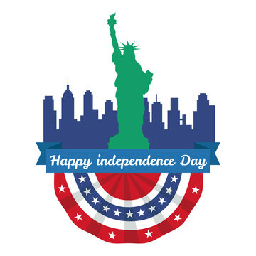 Happy 4th of July, Independence Day Vector Design, usa