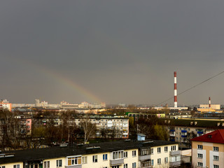 The Factory chimneys.