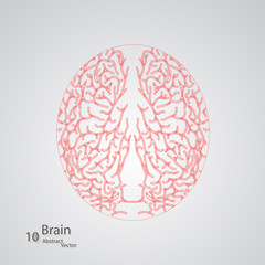 Obraz premium Creative concept of the human brain