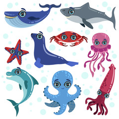Marine Animals Set