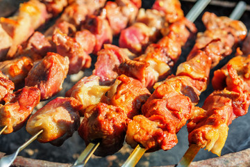 Pork shashlik