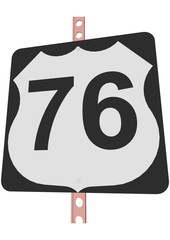 US 76 Route sign