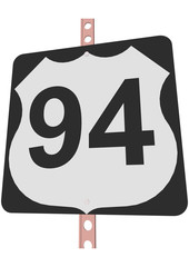 US 94 Route sign