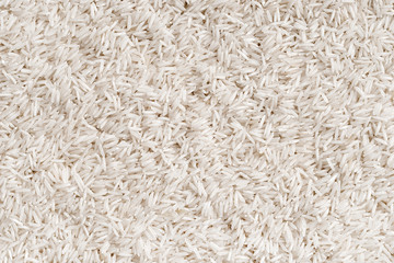 White rice background. Close up, top view, high resolution product.