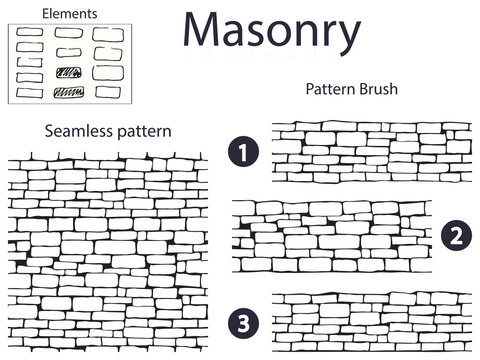 Set of seamless textures.