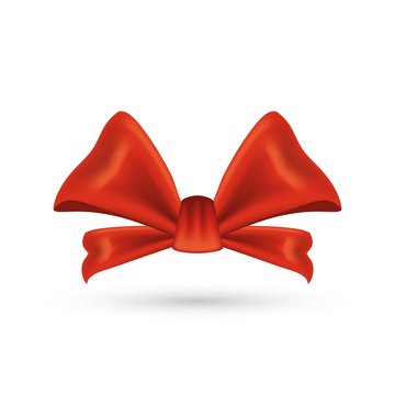 Realistic Red bow