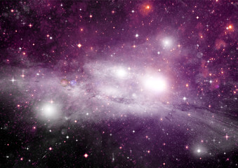 Obraz premium galaxy in a free space