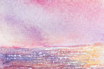 abstract and texture background watercolor on paper