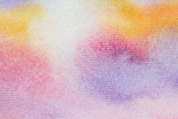 abstract and texture background watercolor on paper