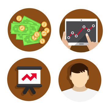 VectorIconsFlatSetDigital