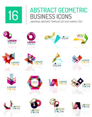 Abstract business icons