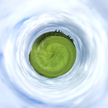Der gr&uuml;ne Miniplanet