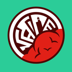 Icon illustration of Smoking electronic cigarettes and vaping