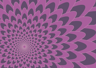 Purple flower Background Vector Illustration