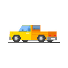 Yellow Car Icon
