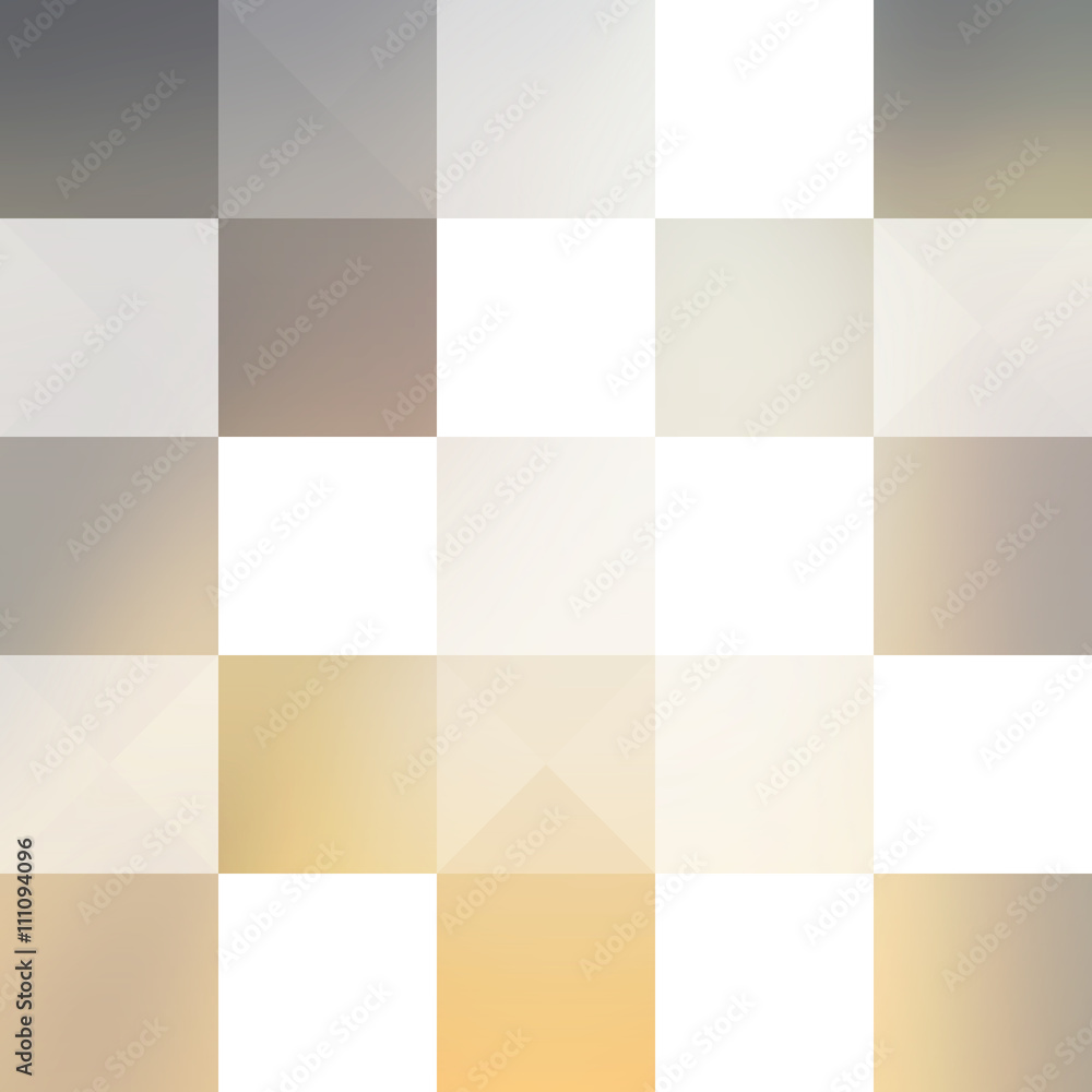Poster abstract background design with geometric pastel colored pattern