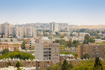Beersheba, modern tall houses