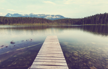 Obraz premium Lake in Canada