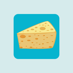 cheese isolated design 