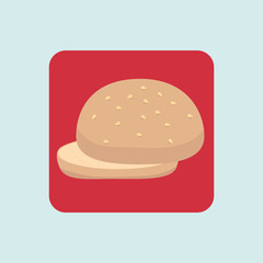 delicious burger  design 