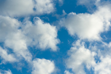 blue sky with cloud
