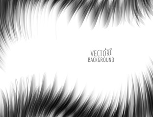 Abstract colorful waves on white background. Shiny bright curves background. With space for text.