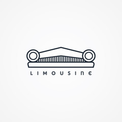 limousine logotype theme - obrazy, fototapety, plakaty