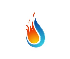 Fire water logo