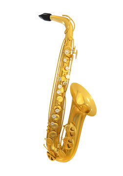Saxophone Isolated