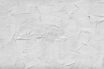 blank canvas and white paint © Baranov