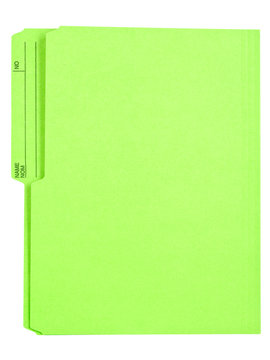 Bright Green File Folder