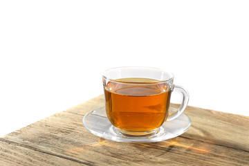 Cup of tea on a table