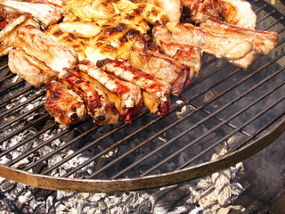 grigliata di carne alla brace