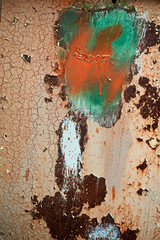 oxidized material - close up of a textured oxidized surface
background design - yellow orange and...