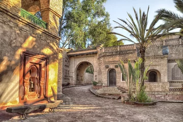 In der Medina der afrikanischen Hafenstadt Agadir in Marokko mit vielen Sehenswürdigkeiten und prachtvollem Baustil © GinaKoch