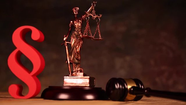 Law wooden gavel barrister, justice concept, legal system concept 