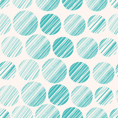 Seamless pattern withp olka dots