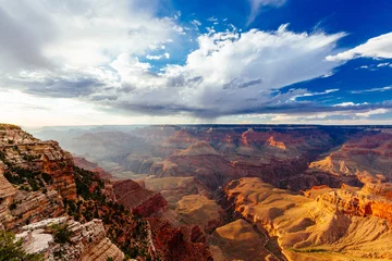 Photo sur Plexiglas Canyon Mather Point, Point de vue, Parc National du Grand Canyon, Arizona, U