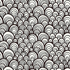 Seamless pattern with scale texture