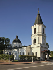 Fototapeta na wymiar Sacred Heart church in Suwalki. Poland